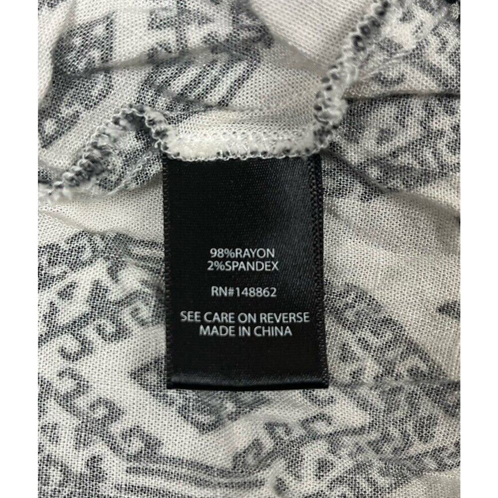 Torrid Midi Slub Button Front Sundress Geo White … - image 7